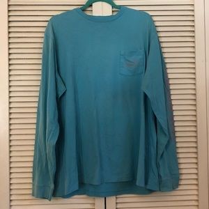 Vineyard Vines Sky Blue and Pink Tee